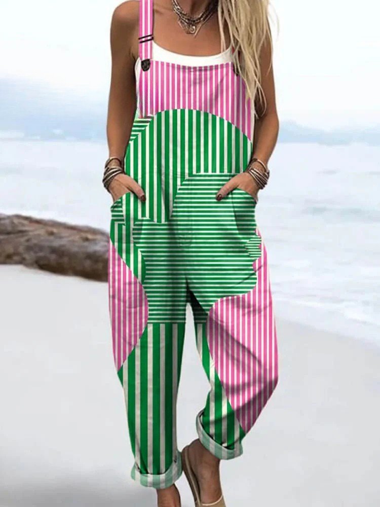 Abstract Form Jumpsuit - Beaumonts Closet Toronto