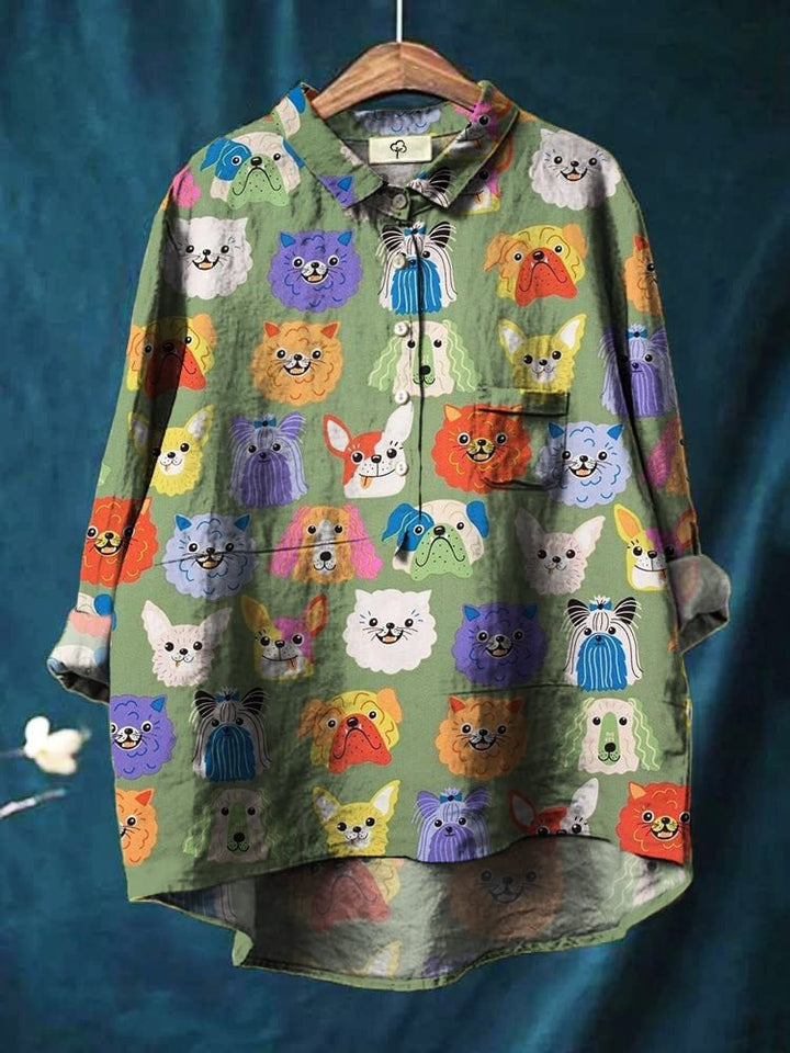 ADDIE™ - Dog Art Shirt - Beaumonts Closet Toronto