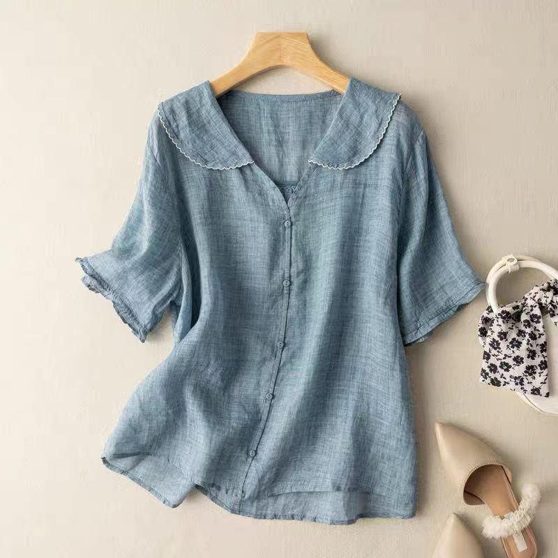 ALEAIA™ - Elegant Blouse - Beaumonts Closet Toronto