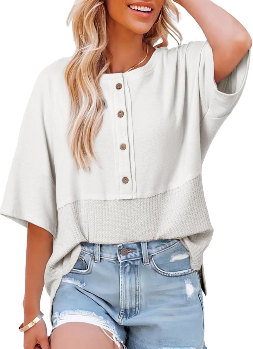 ARDELLA™ - Casual Button Down Shirt - Beaumonts Closet Toronto