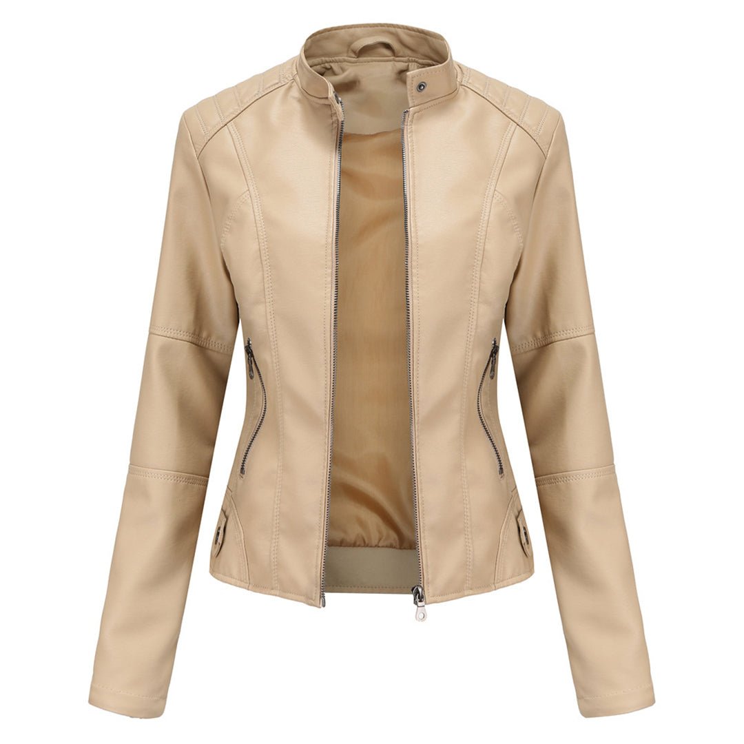 BEATRICE™ - Sleek Zip - Up Jacket - Beaumonts Closet Toronto