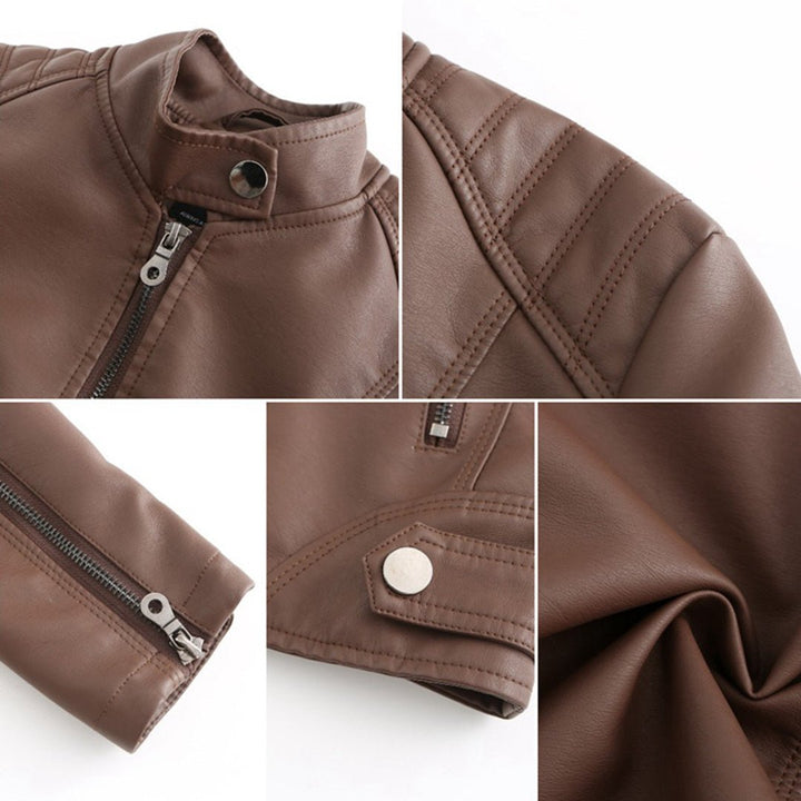 BEATRICE™ - Sleek Zip - Up Jacket - Beaumonts Closet Toronto