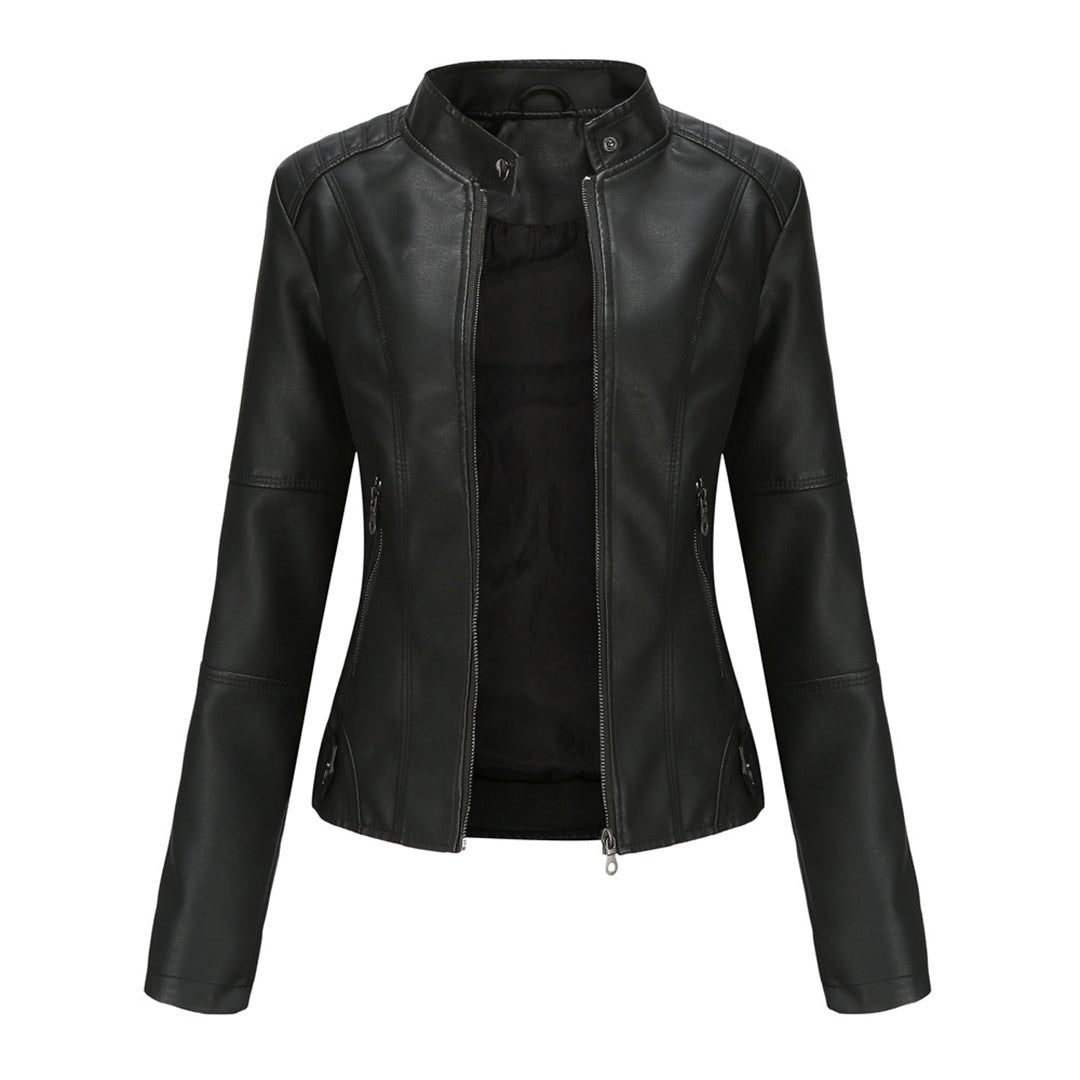 BEATRICE™ - Sleek Zip - Up Jacket - Beaumonts Closet Toronto