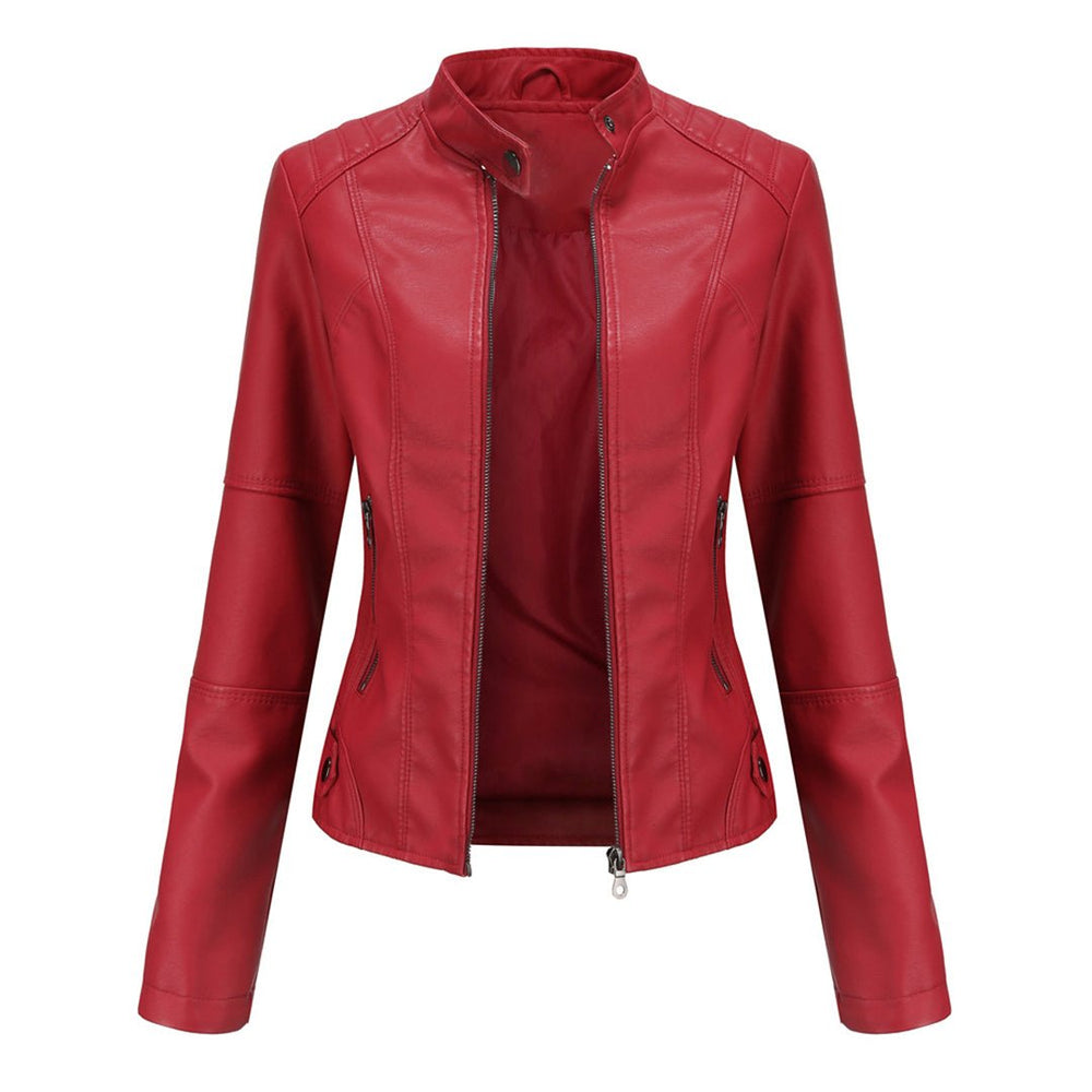 BEATRICE™ - Sleek Zip - Up Jacket - Beaumonts Closet Toronto
