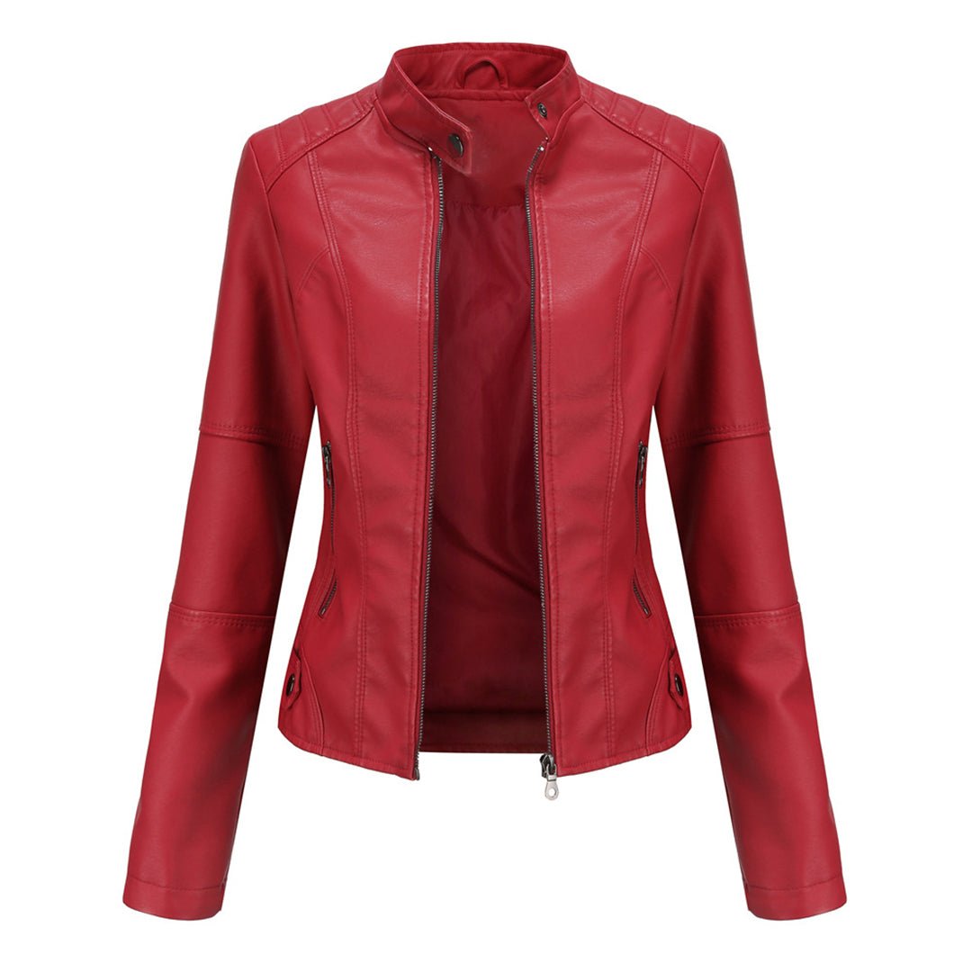 BEATRICE™ - Sleek Zip - Up Jacket - Beaumonts Closet Toronto