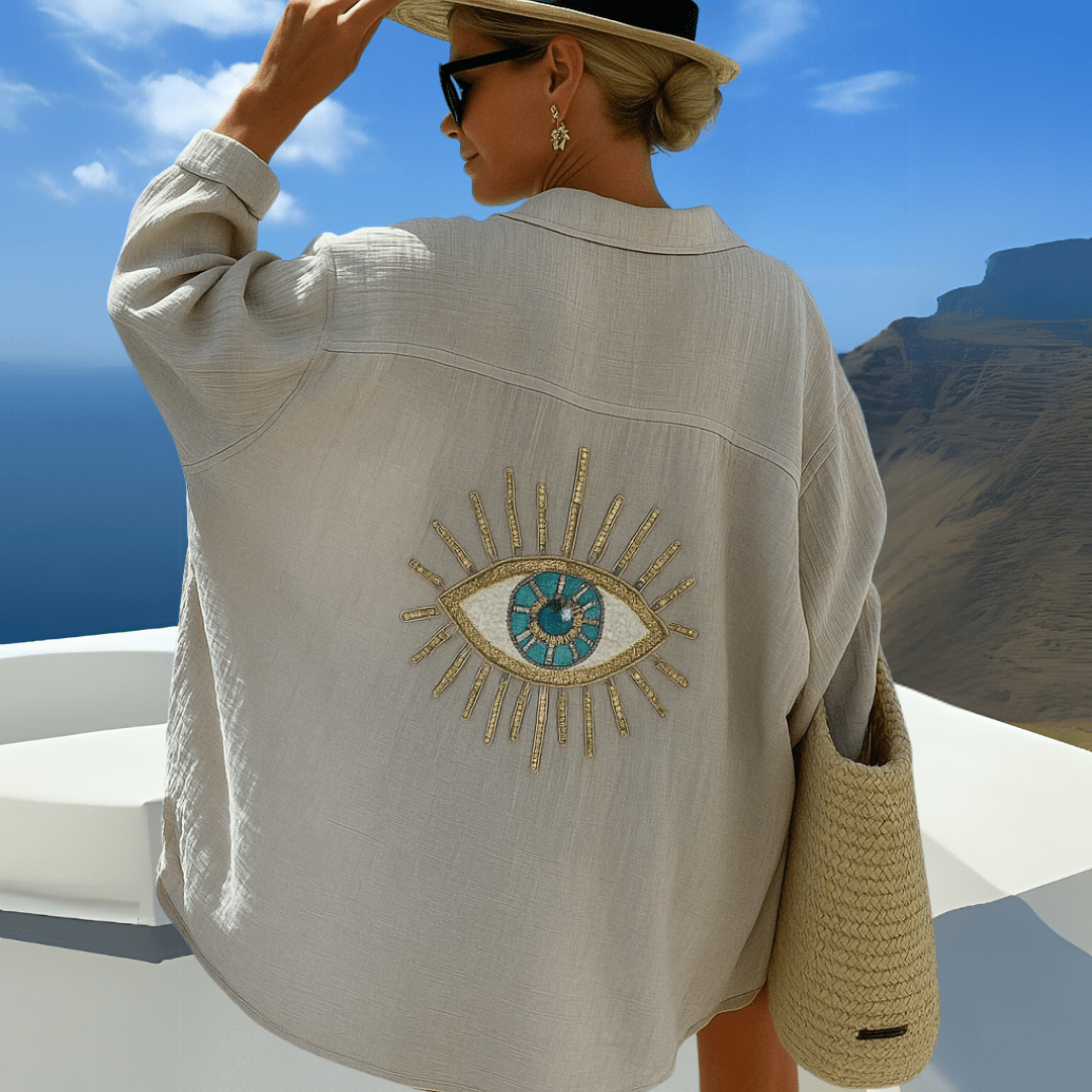 BLESSIE™ - Casual Ibiza Blouse - Beaumonts Closet Toronto