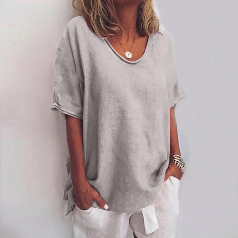 CALLIE™ – Comfy Loose Fit Top - Beaumonts Closet Toronto