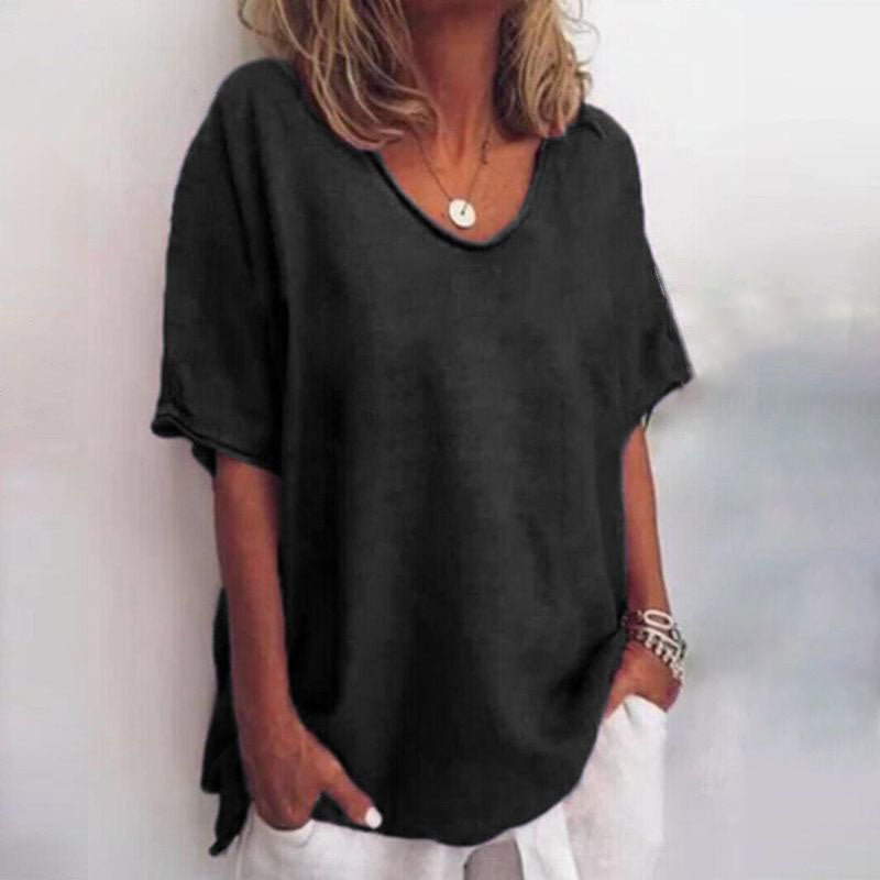 CALLIE™ – Comfy Loose Fit Top - Beaumonts Closet Toronto