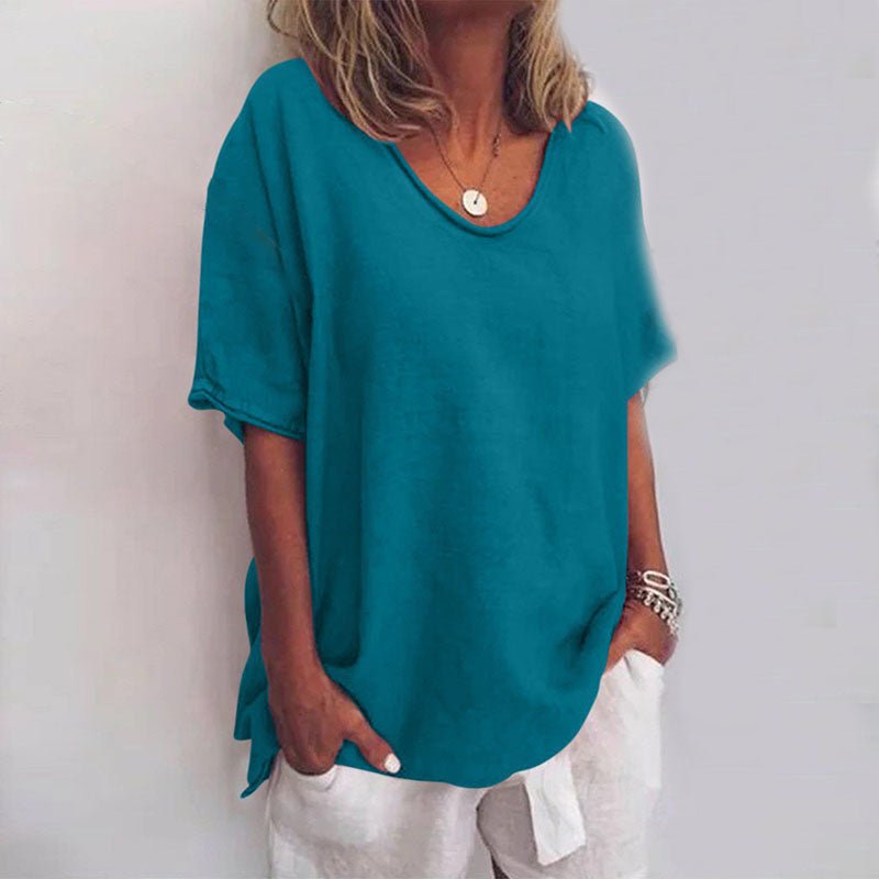 CALLIE™ – Comfy Loose Fit Top - Beaumonts Closet Toronto