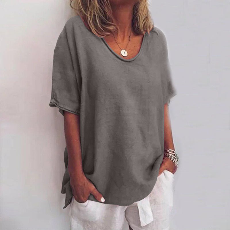 CALLIE™ – Comfy Loose Fit Top - Beaumonts Closet Toronto