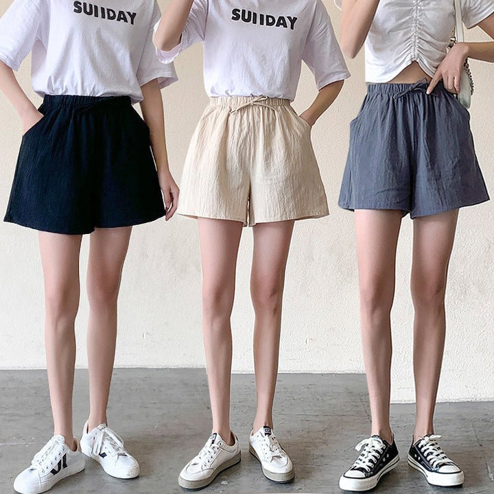 CAROLE™ – Minimalist Relaxed - Fit Shorts - Beaumonts Closet Toronto