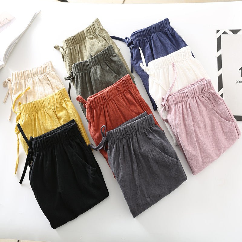 CAROLE™ – Minimalist Relaxed - Fit Shorts - Beaumonts Closet Toronto