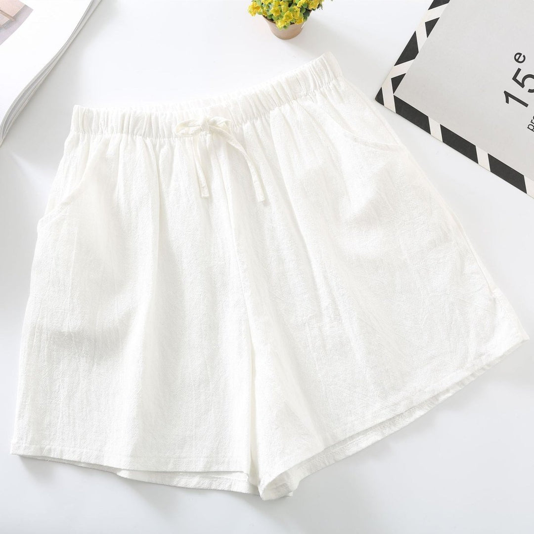 CAROLE™ – Minimalist Relaxed - Fit Shorts - Beaumonts Closet Toronto