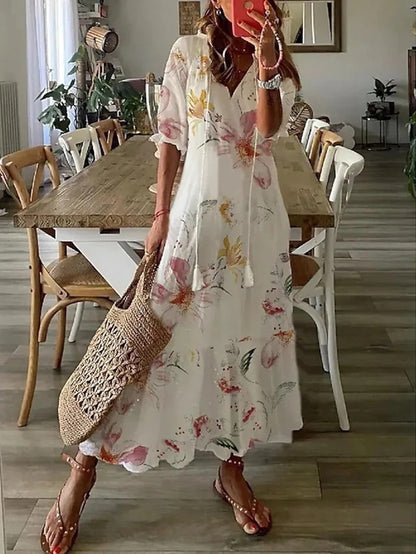 CASSIA™ - Boho Tummy Coverage Dress - Beaumonts Closet Toronto