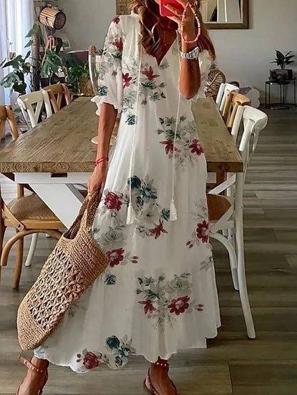 CASSIA™ - Boho Tummy Coverage Dress - Beaumonts Closet Toronto