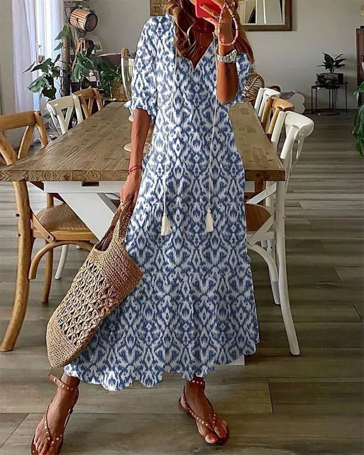 CASSIA™ - Boho Tummy Coverage Dress - Beaumonts Closet Toronto