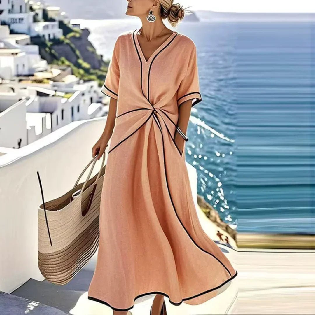 Celia ™ Elegant Flattering Dress - Beaumonts Closet Toronto