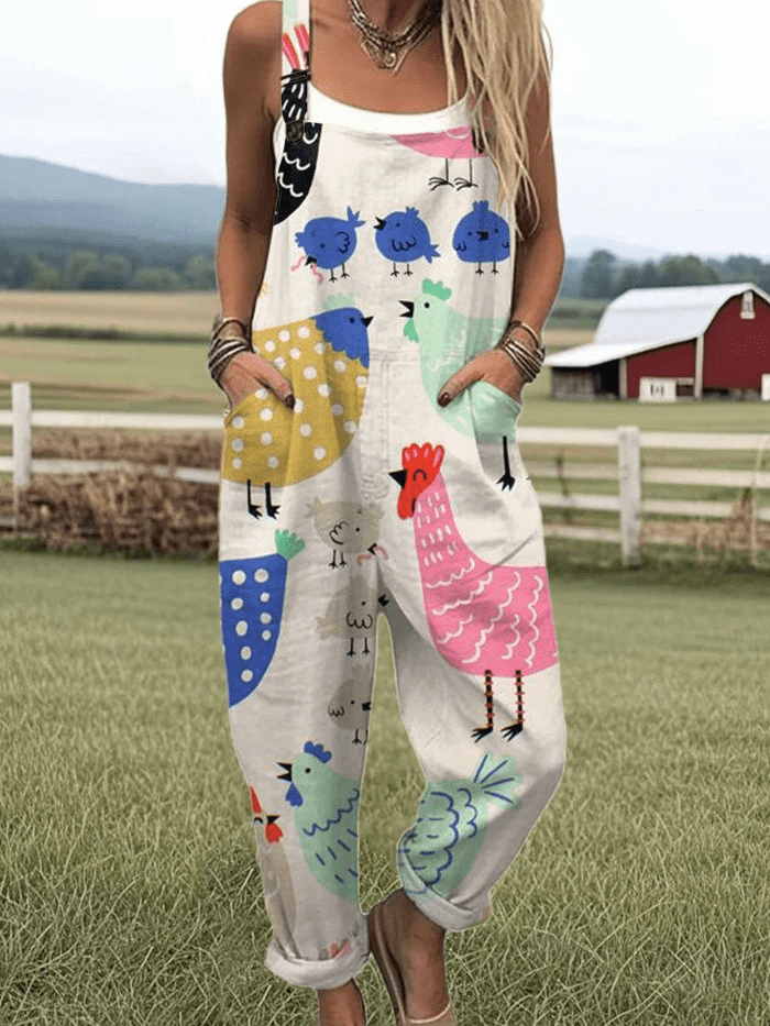 Chicken Chatter Jumpsuit - Beaumonts Closet Toronto