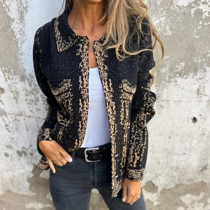 COLETTE™ - Trendy Long Sleeve Jacket - Beaumonts Closet Toronto