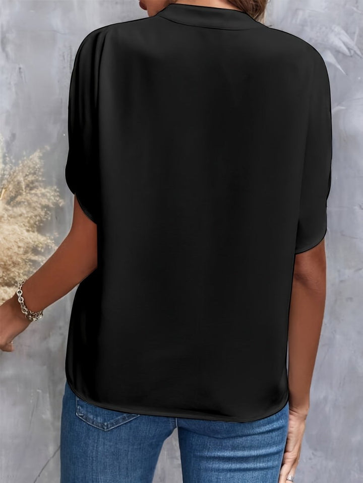 DELANEY™ - Elegant Modern Blouse - Beaumonts Closet Toronto