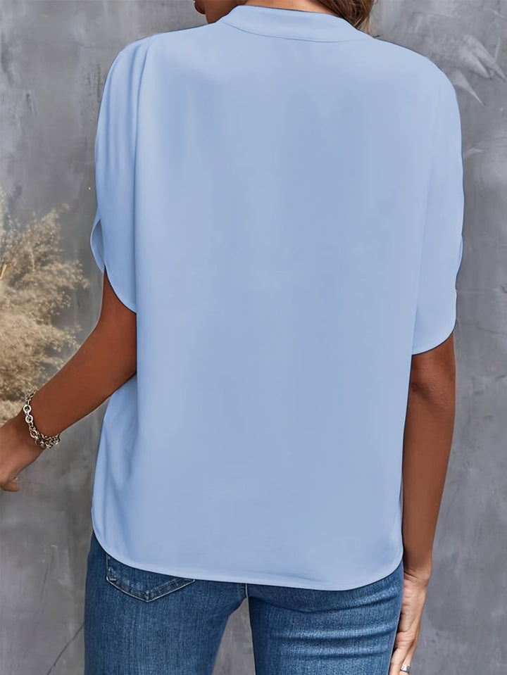 DELANEY™ - Elegant Modern Blouse - Beaumonts Closet Toronto