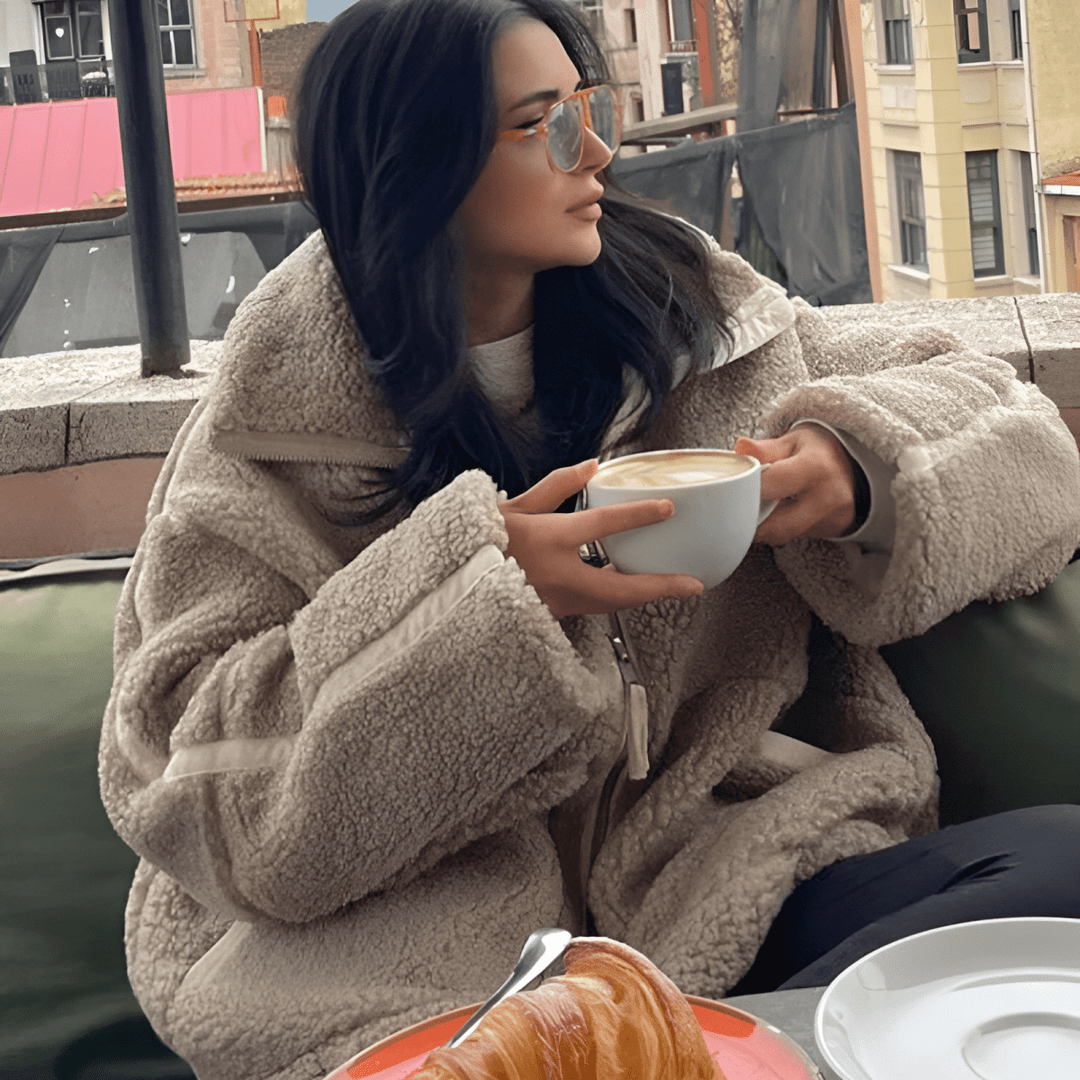 DORA™ | Soft Teddy Jacket - Beaumonts Closet Toronto