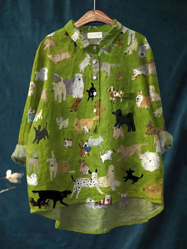 ELLIE™ - Dog Art Shirt - Beaumonts Closet Toronto
