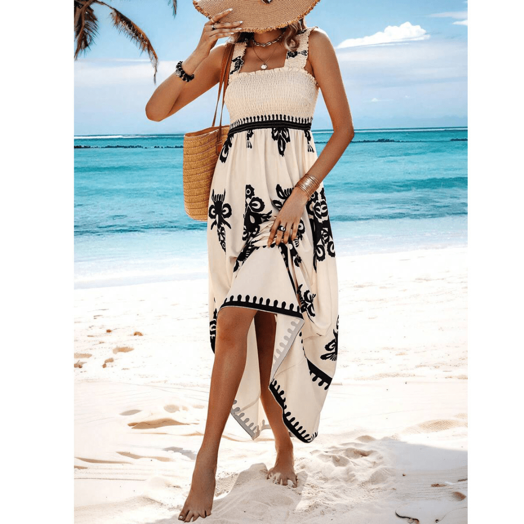ESTE™ - Summer Casual Sleeveless Maxi Dress - Beaumonts Closet Toronto