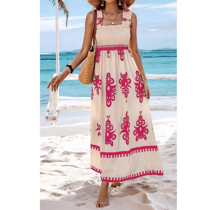 ESTE™ - Summer Casual Sleeveless Maxi Dress - Beaumonts Closet Toronto