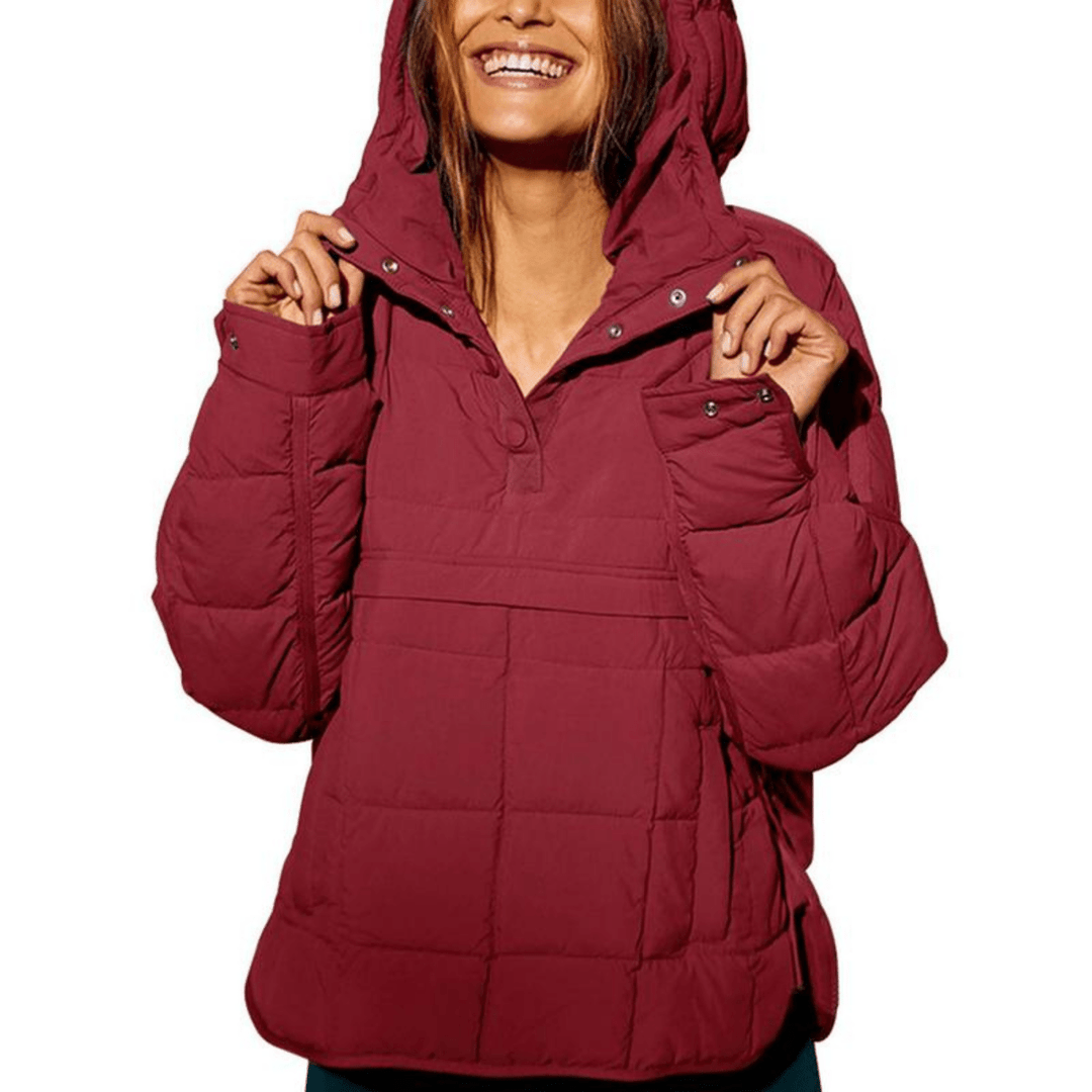 FARRELL™ – Oversized Hooded Pullover Hooded Jacket - Beaumonts Closet Toronto