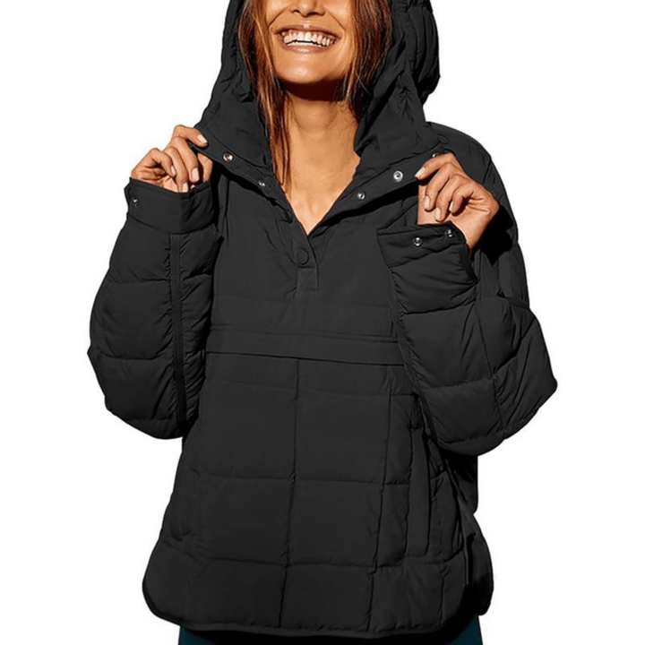 FARRELL™ – Oversized Hooded Pullover Hooded Jacket - Beaumonts Closet Toronto