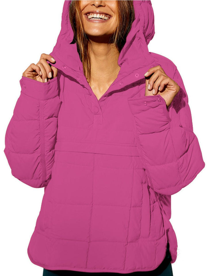 FARRELL™ – Oversized Hooded Pullover Hooded Jacket - Beaumonts Closet Toronto