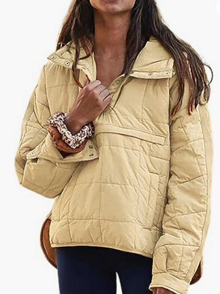 FARRELL™ – Oversized Hooded Pullover Hooded Jacket - Beaumonts Closet Toronto