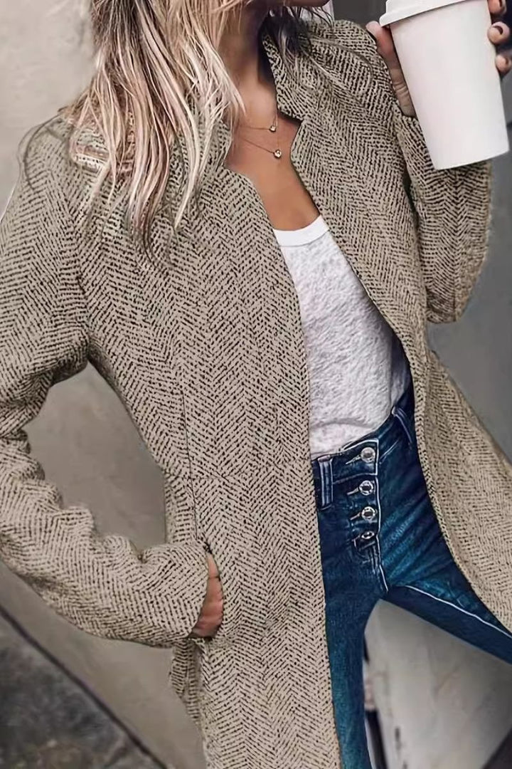FREDA™ – Elegant Blazer - Beaumonts Closet Toronto