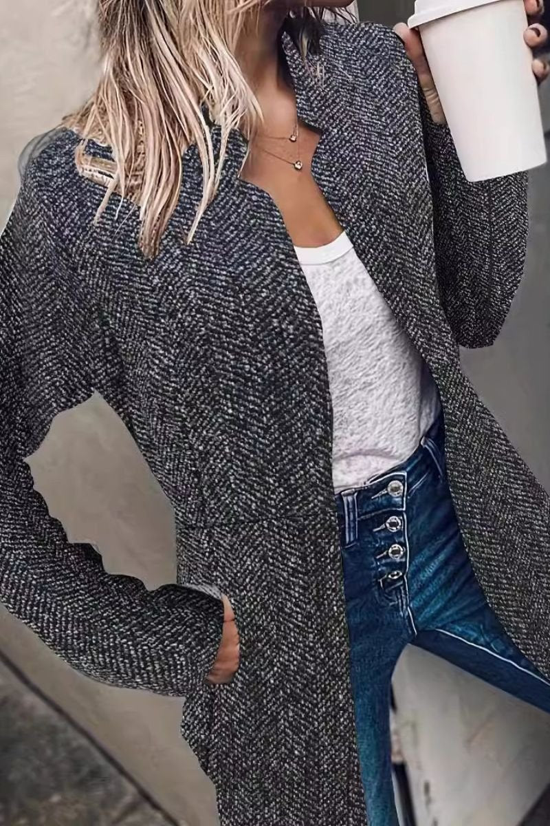 FREDA™ – Elegant Blazer - Beaumonts Closet Toronto