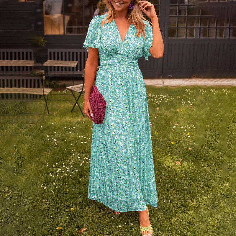 FREYJA™ – Classic V - Neck Dress - Beaumonts Closet Toronto
