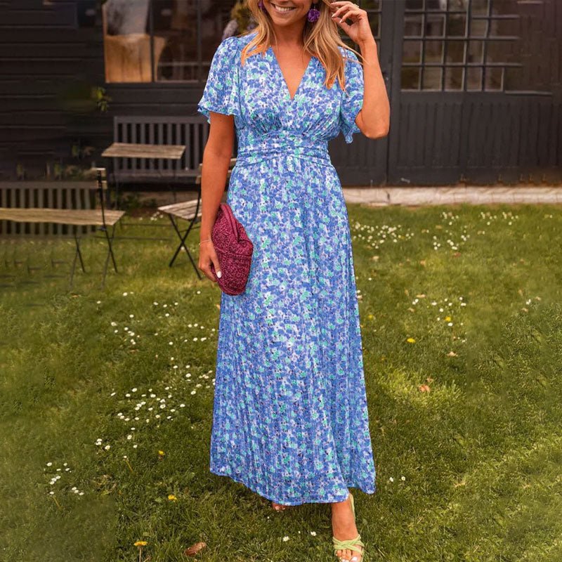FREYJA™ – Classic V - Neck Dress - Beaumonts Closet Toronto