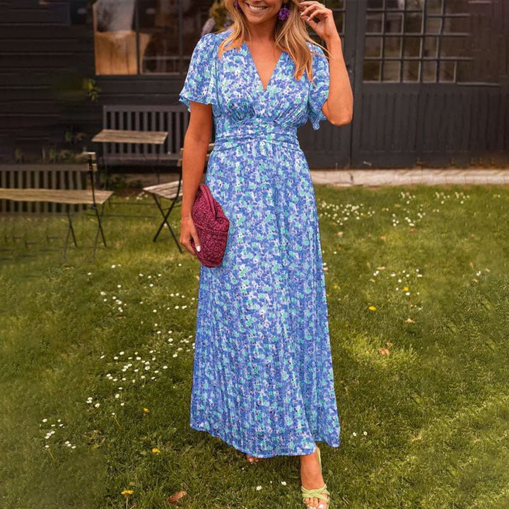 FREYJA™ – Classic V - Neck Dress - Beaumonts Closet Toronto