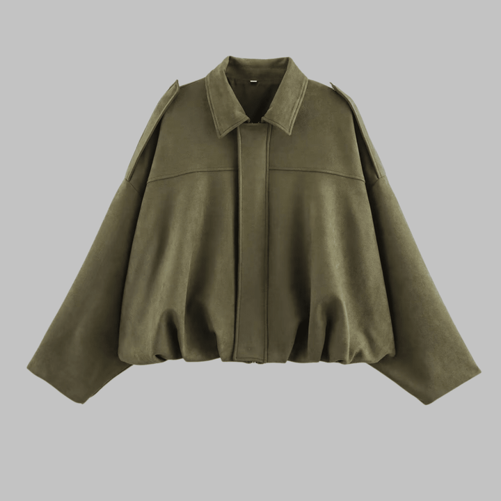 GIGI™ - Vintage Zip Up Oversized Streetwear Jacket - Beaumonts Closet Toronto
