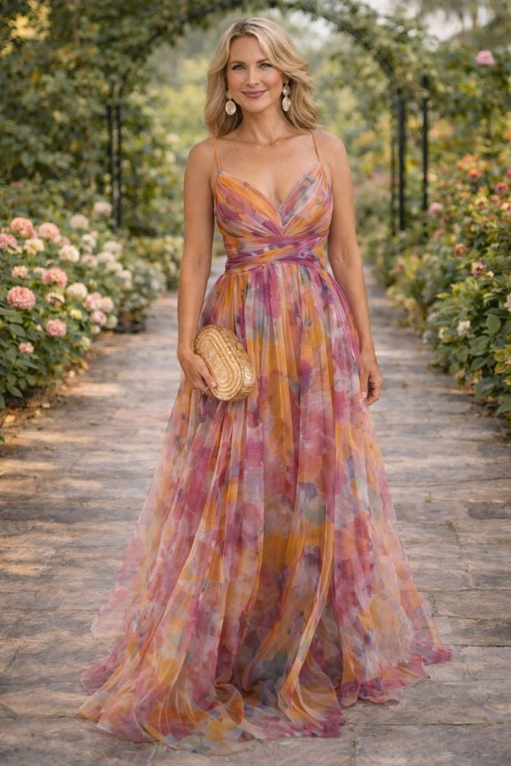 Giselle™ | Floral Maxi Dress - Beaumonts Closet Toronto