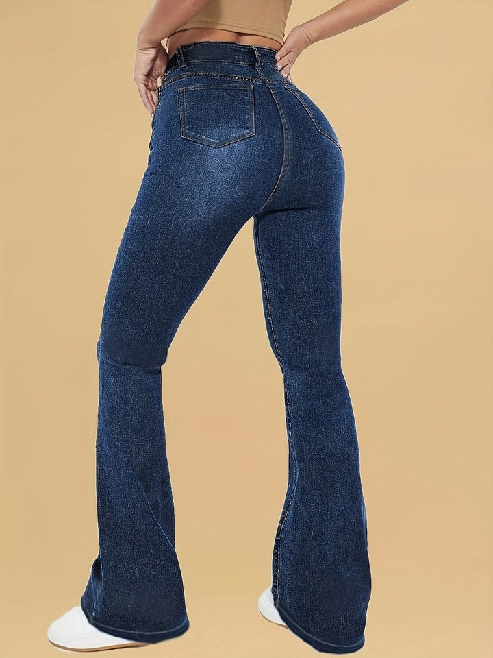 INÈS™ - Modern Chic Flare Jeans - Beaumonts Closet Toronto