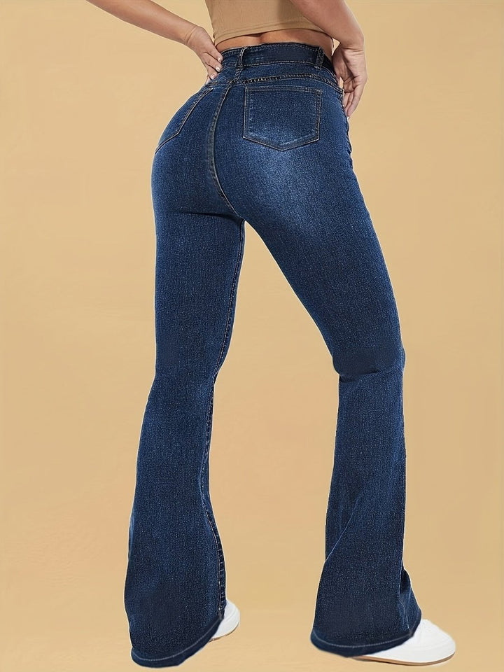 INÈS™ - Modern Chic Flare Jeans - Beaumonts Closet Toronto