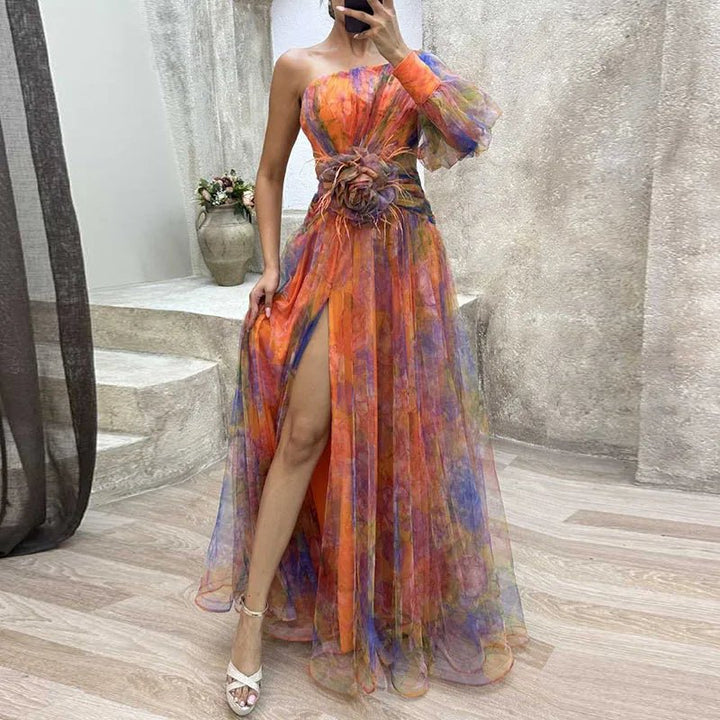 JULIANA™ - Dreamy Floral Elegance Dress - Beaumonts Closet Toronto