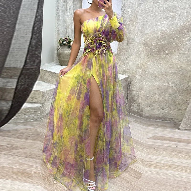 JULIANA™ - Dreamy Floral Elegance Dress - Beaumonts Closet Toronto
