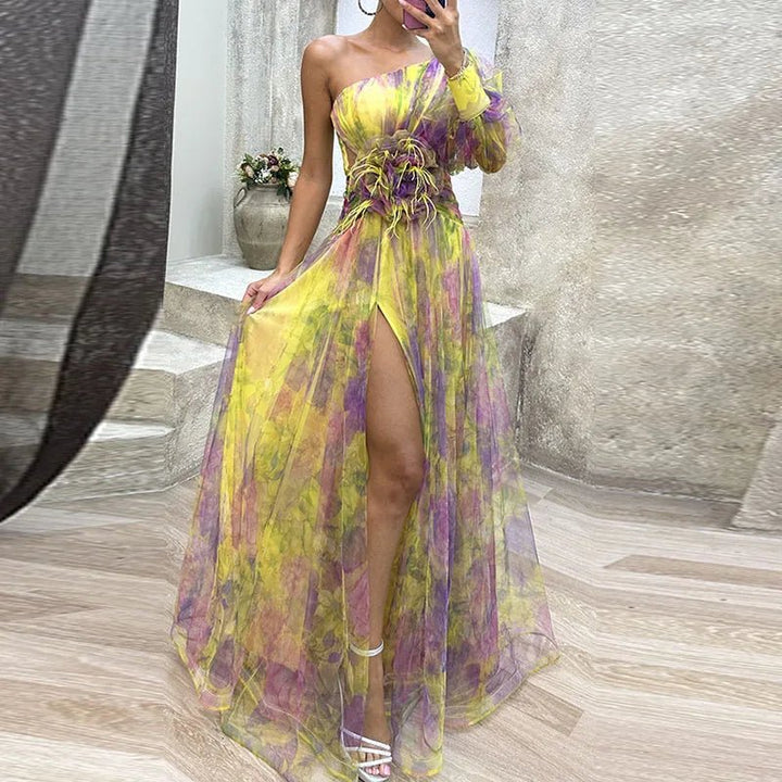 JULIANA™ - Dreamy Floral Elegance Dress - Beaumonts Closet Toronto
