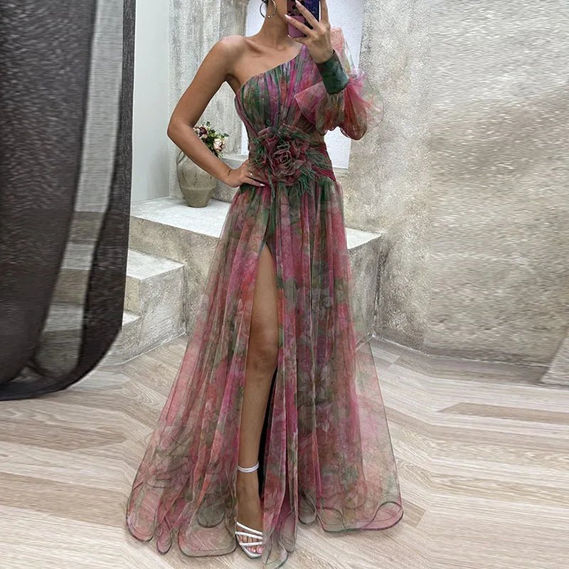 JULIANA™ - Dreamy Floral Elegance Dress - Beaumonts Closet Toronto