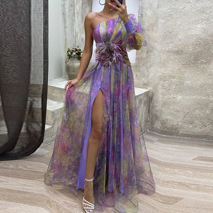 JULIANA™ - Dreamy Floral Elegance Dress - Beaumonts Closet Toronto