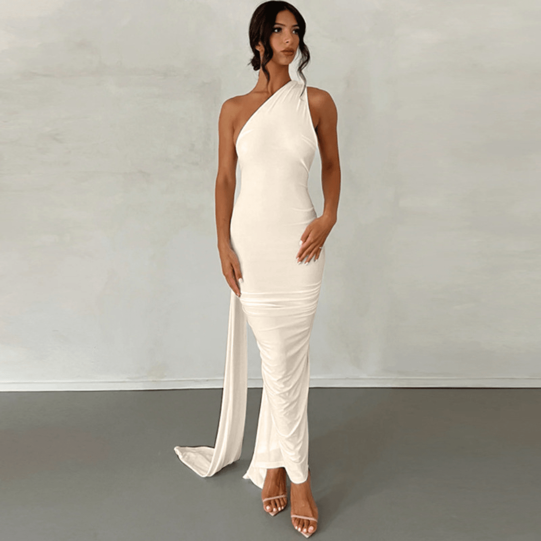 KARILYN™ – Elegant Sleeveless Evening Halter Bodycon Dress - Beaumonts Closet Toronto