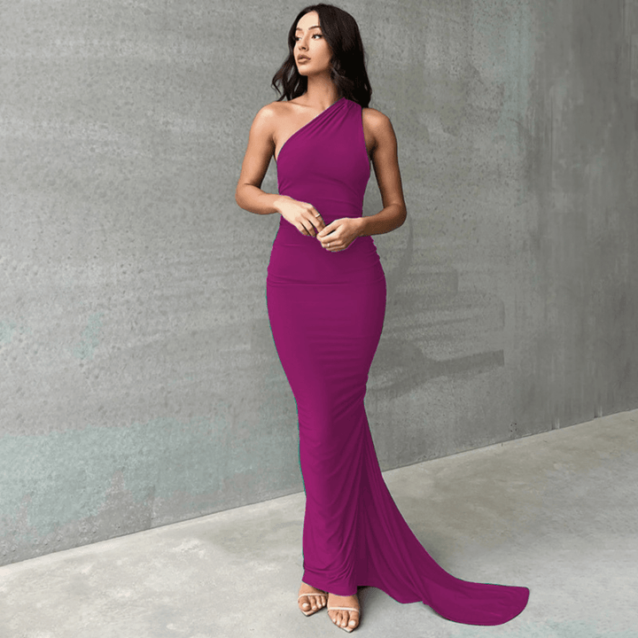 KARILYN™ – Elegant Sleeveless Evening Halter Bodycon Dress - Beaumonts Closet Toronto