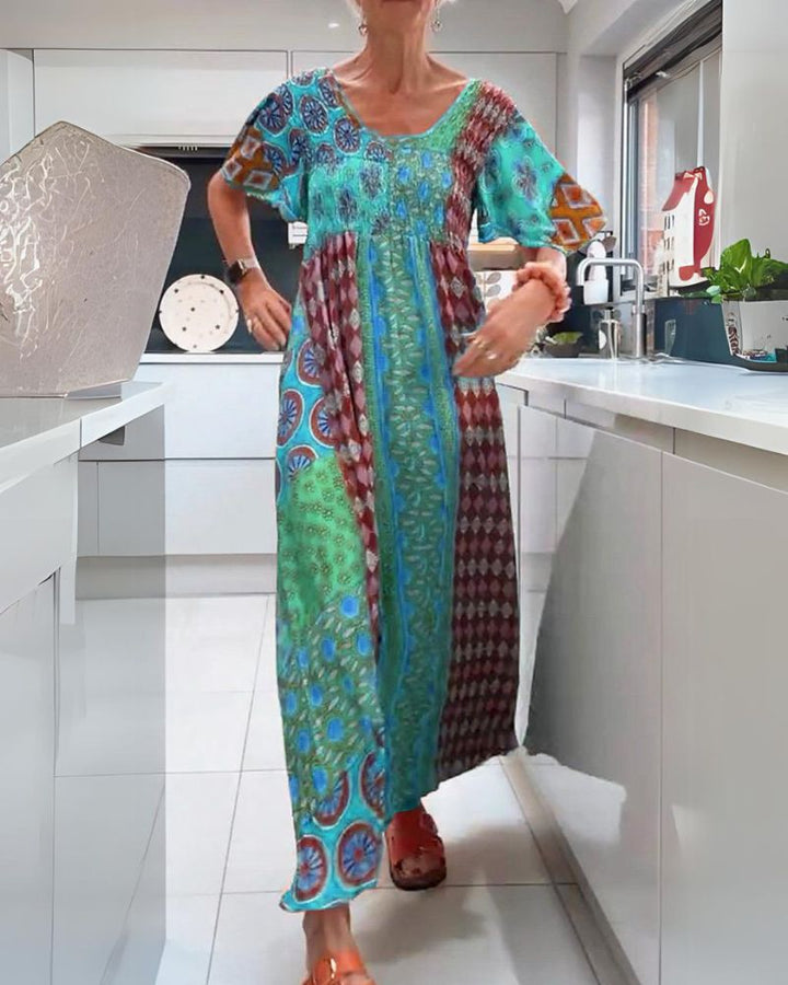 KIMI™ - Free Spirit Flowy Maxi Dress - Beaumonts Closet Toronto